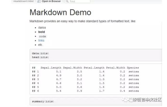 RStudio|用R Markdown生成你的R语言数据分析报告